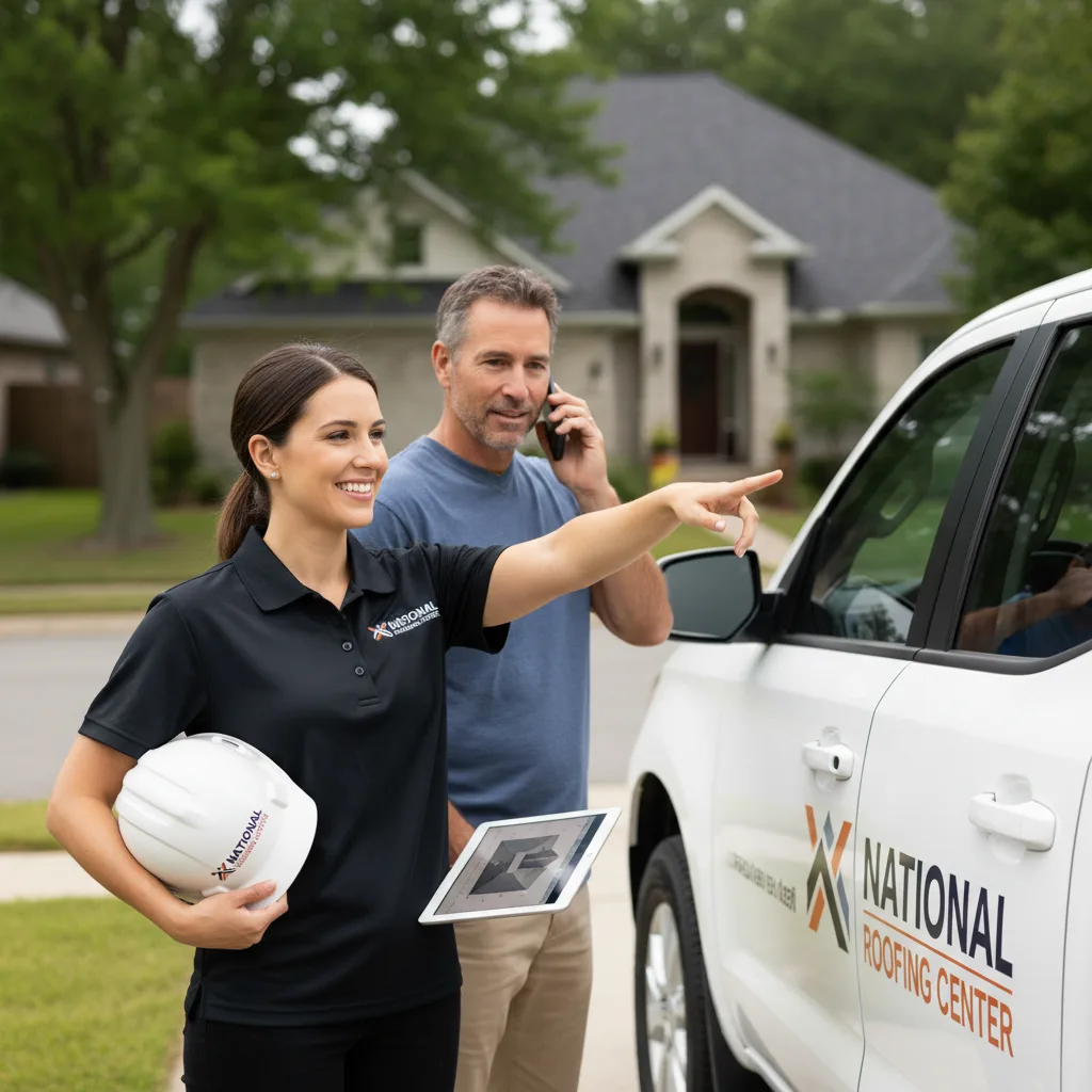 National Roofing Center customer support in Fitzpatrick